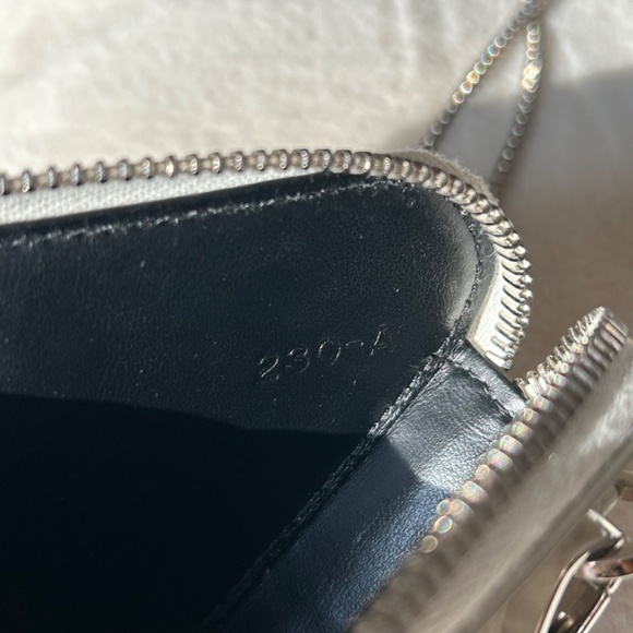 Prada Triangle Pouch Bag with Chain - Picture 7 of 10